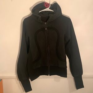 Lululemon Full Zip-Up Black Hoodie Jacket